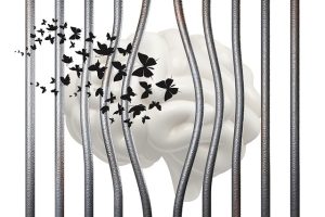 psychotherapy image depicting freedom from mental stress